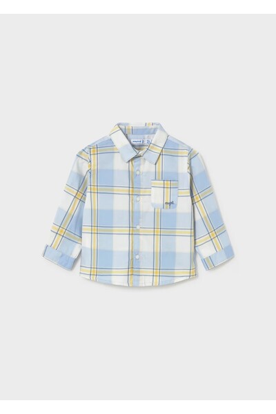 MAYORAL Baby Boy Plaid Shirt