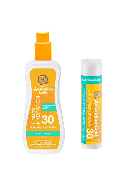 Australian Gold Spray Gel SPF30 + Ruj protector