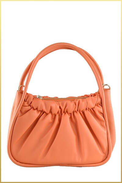 birizmoda Sova Women's Drawstring Oval Hand and Shoulder Bag - Orange