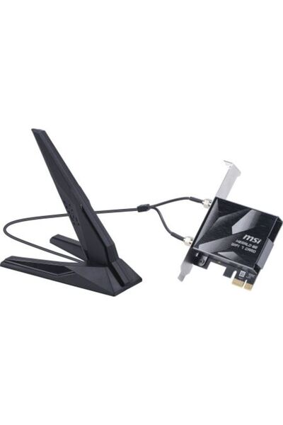 MSI Κάρτα δικτύου PCI-E για Ασύρματη Σύνδεση HERALD BE9400 9334 Mbps BT5.4