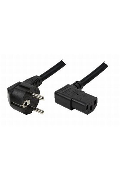LogiLink Καλώδιο τροφοδοσίας Σούκο αρσενικό σε IEC C13 2 μ. (CP103)