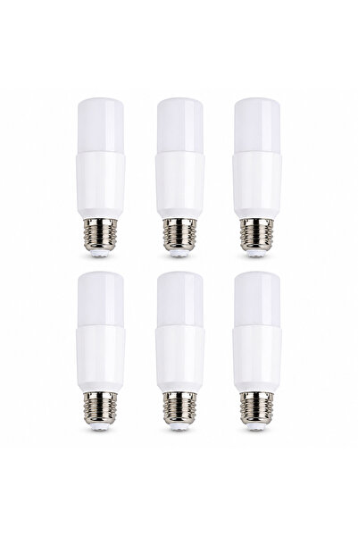 Cata 6’lı Set CT-4091 8W E27 LED Ampul 780 Lümen 6400K Beyaz Işık İnce Uzun S...
