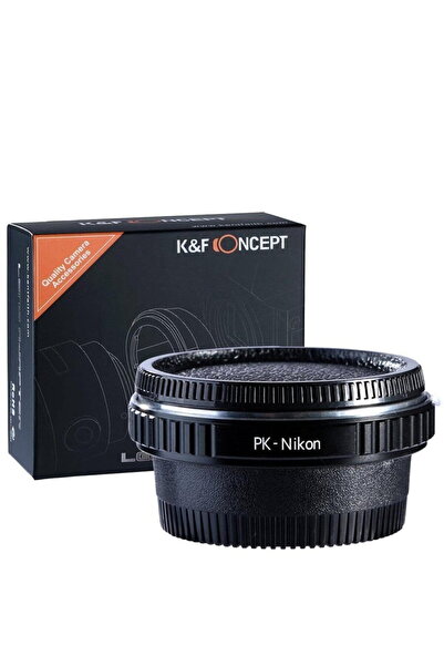 K&F CONCEPT Adaptor montura PK-Nikon cu sticla optica de la Pentax K la Nikon...