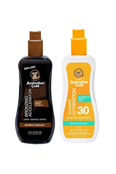 Australian Gold Spray Accelerator + Spray Gel SPF30