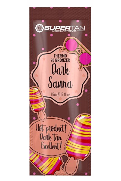 supertan Dark Sauna Tingle pentru Bronzare x10 bucăți