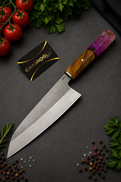 Çakıroğlu Bıçak Mağazası Çakıroğlu Profesyonel Kiritsuke Model Şef Bıçağı - N...