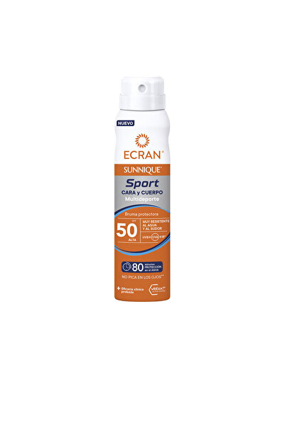 Ecran SUNNIQUE SPORT spray pentru față și corp 75 ml