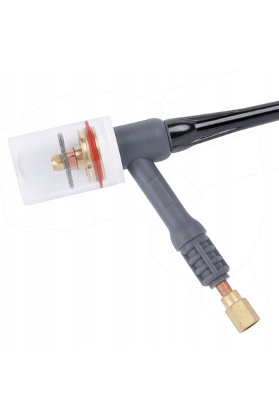 Spartus Set TIG cu cuarț SR-26, duză mare de sticlă de 2,4 mm, lentilă tip L,...