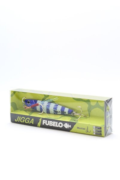 fubelo Jigga 40g Spin Shore Jigging Metal Sahte Balık (Dark Green)