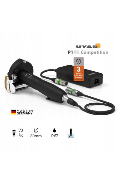 UYAR Cuțit pentru Kebab P180 Competition 80MM 70kg/zi 2 Lame Impermeabil