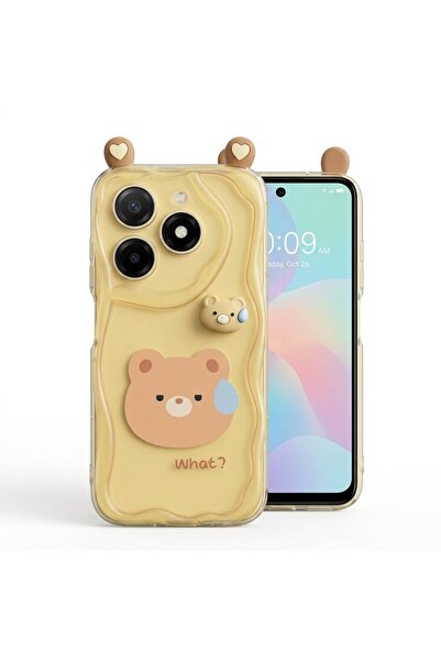Anka Cep Cep Telefonu Aksesuarları Tekno Tecno Spark 20c (BG7n) Kılıf Desenli...