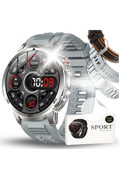Angelo Watches SMARTWATCH REZISTENT LA APĂ BĂRBAȚI MENIU APELURI ASISTENT SMA...