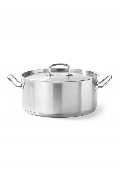 HENDI Oală din oțel inoxidabil 7,3L Kitchen Line 28x12cm cu capac