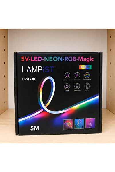 Lampist 5V-LED NEON RGB MAGİC