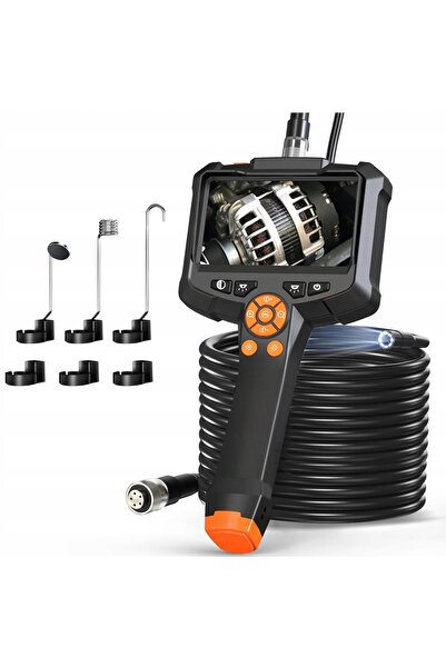 bedee Set cameră endoscop HD industrială de inspecție fără fir, 5m 8mm