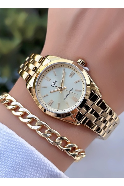 Daniel Klein Original New Season Gold Color Women's Wristwatch – |   Bracelet...