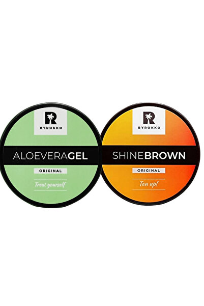 ByRokko Shine Brown + Gel răcoritor după plajă