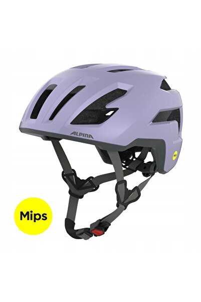 Alpina Casca de bicicletă Taunus Gravel Mips Lila Mat 55-59 (Fokus Line)