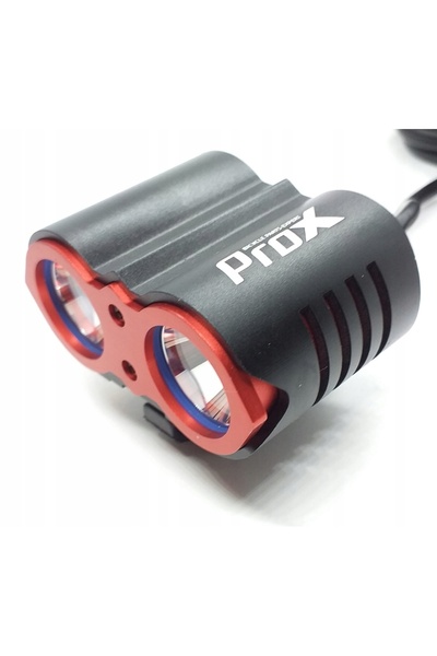 Prox Dual II Power 2xCree Far frontal de bicicletă Negru