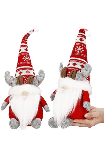 Springos FIGURKI DE CRĂCIUN REN, ELF, GOBLIN 50cm SET DE DECORAȚII 3 buc.