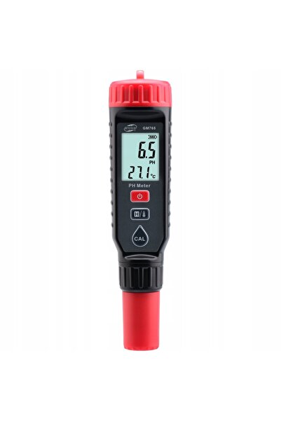 Benetech Tester pH, senzor de bază pentru apă, termometru 2 în 1, calibrare a...