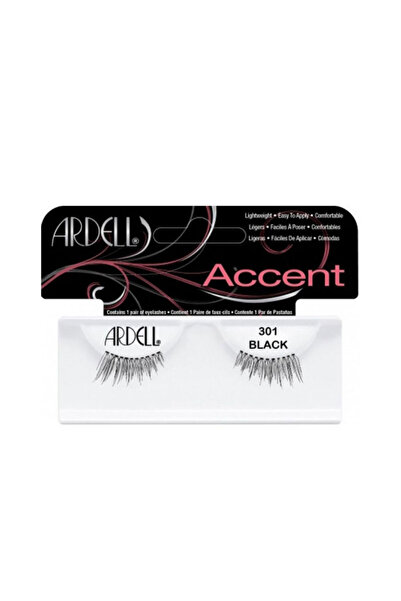 Ardell Gene ACCENT # 301 negru 1 u