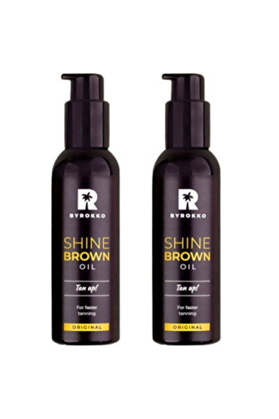 ByRokko Ulei de bronzare Shine Brown x2
