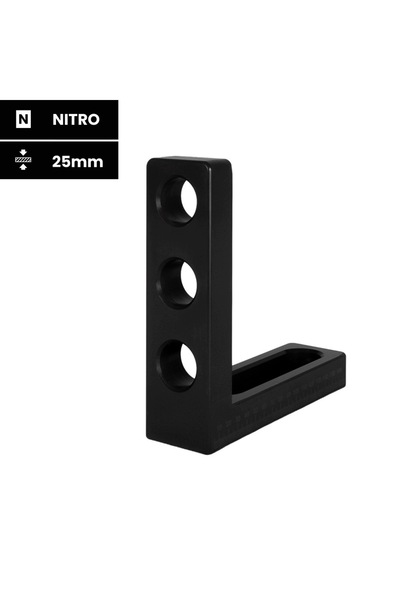 Spartus SUPPORT UNghiular DE SUDURĂ PENTRU MASĂ D28 175x50x175mm cu orificii/...