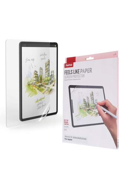 Hama FOLIA OCHRONNA SE SIMTE CA HÂRTIE, ASEMĂ CU HÂRTIE PENTRU iPad AIR 13 " ...