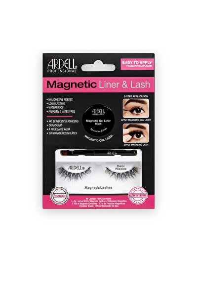 Ardell MAGNETIC LINER & LASH DEMI WISPIES gene + gel liner 3 buc.
