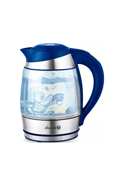 Łucznik Fierbător electric din sticlă cu control temperatură LED 1.8L 2200W