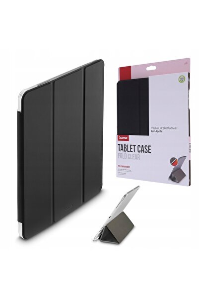 Hama Husă transparentă pliabilă cu suport pentru creioane pentru iPad Air 13 ...