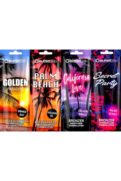 supertan Set de pliculețe pentru bronzare x8 bucăți