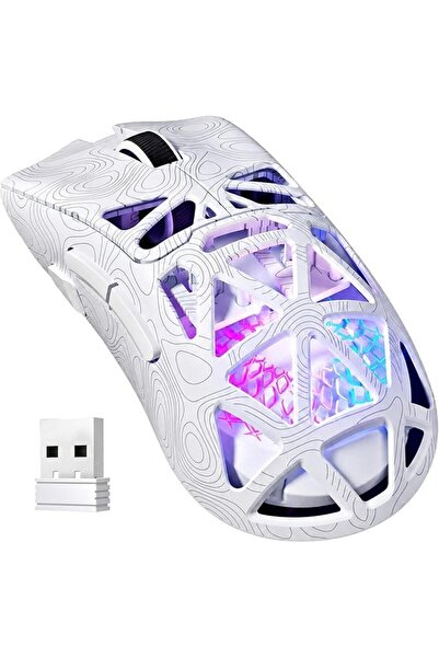 GENERAL G11 Computer Mouse with Digital Display, Three-Mode Connection, Wirel...