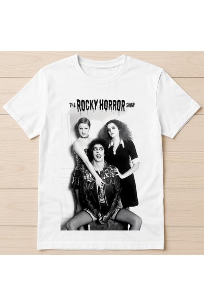 Grafftee Clothing Rocky Horror Picture Show Baskılı Unisex Oversize T-Shirt