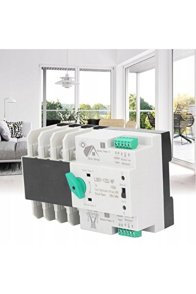 bedee Comutator de transfer automat 100A 4P pentru fotovoltaic / rețea