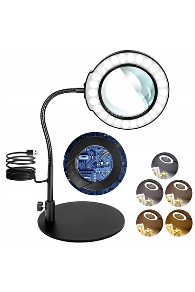 bedee LAMPĂ DE SERVICIU LAMPĂ LED LUPĂ LUNETĂ DE MĂRIT COSMETICĂ DE BĂRĂ