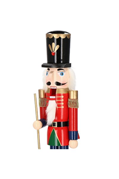Springos Figurină decorativă de Crăciun din lemn, Spărgător de nuci, XXL 60cm...