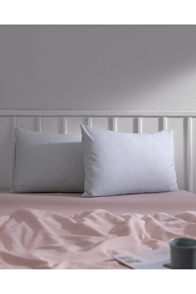Madame Coco Blaise 100% Cotton Ranforce Printed 2-Piece Pillowcase - Blue