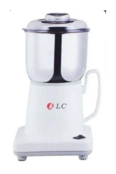 DLC مطحنة متعددة الوظائف أنيقة باللون الأبيض 300 واط 3613 أصفر