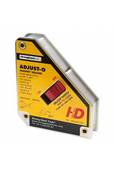 STRONG HAND Goniometru magnetic cu comutator 45 ° , 90 °   75kg ON/OFF