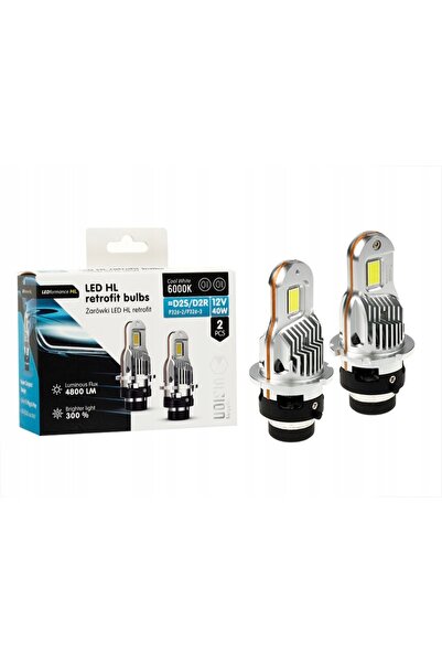 Carmotion Becuri LED retrofit VISION D2S/D2R HL 40W 4800 lm 6000K 83321