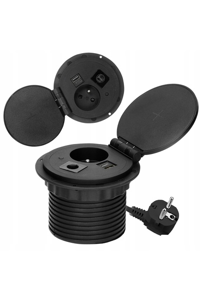 Orno Chiuvetă încorporată cu priză 230V și module de inducție USB