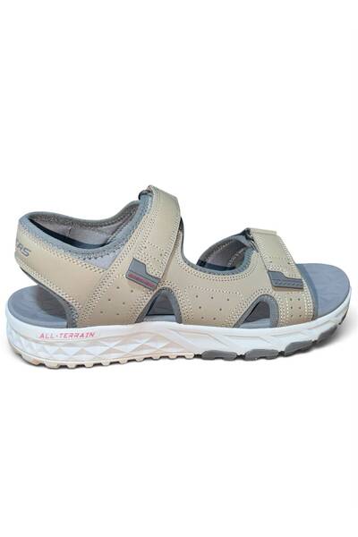 SKECHERS ESCAPE PLAN TRAIL SANDAL-FOREVER PURSUIT Erkek Natürel/Gri Sandalet ...