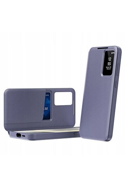 ERBORD Husă tip carte cu funcție Smart View pentru Samsung Galaxy S25 Ultra