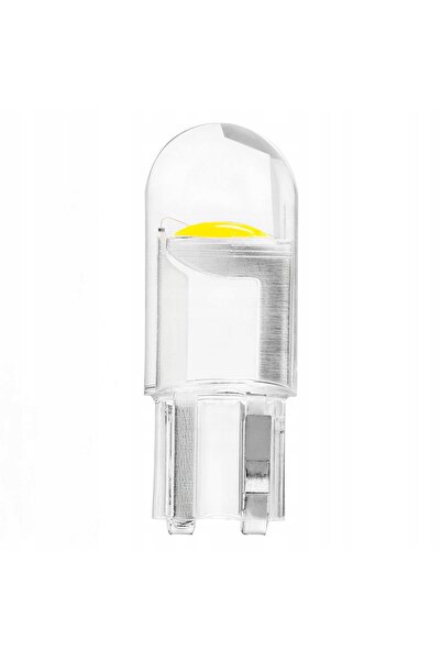 AMIO Bec LED STANDARD Alb Clar T10 W5W 12V alb 100 bucăți