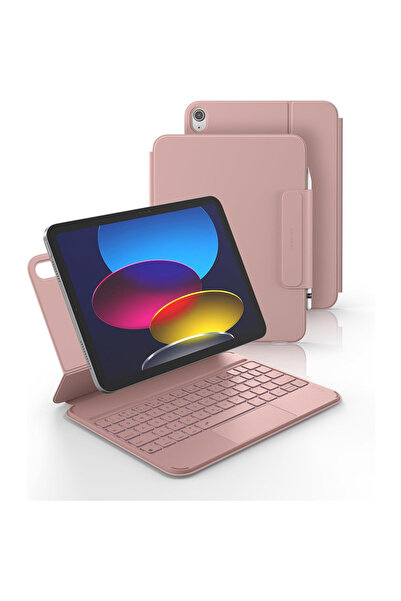 Dexnor Husă cu tastatură și touchpad pentru iPad 10.9 " generația a 10-a, iPa...