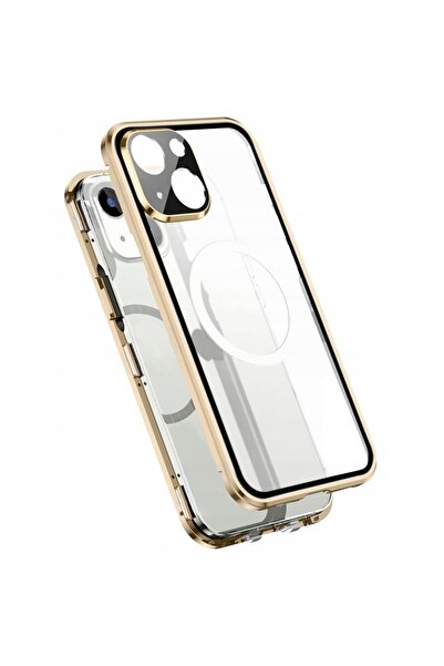 XGSM Husă magnetică cu sticlă dublă pentru iPhone 14