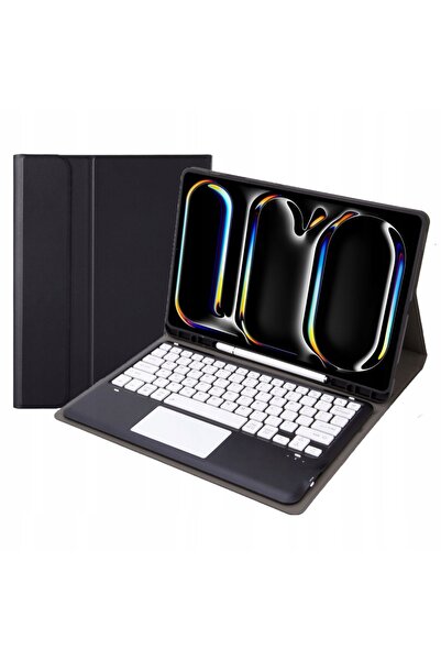 ERBORD Husă cu tastatură și touchpad Bluetooth pentru Apple iPad Pro 13 " Gen. 7