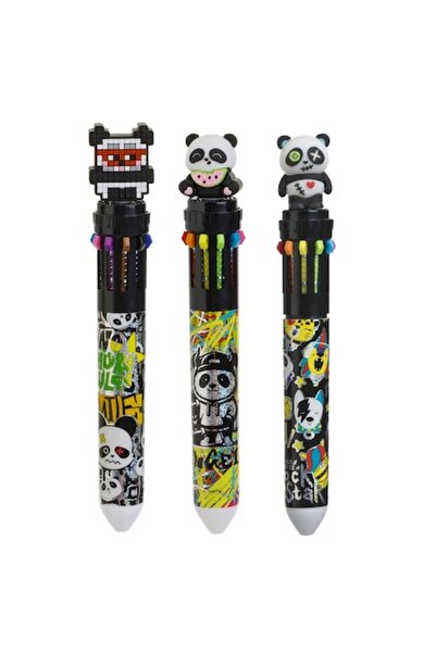 OEM Pix colorat Panda cu 10 rezerve de cerneală colorată, 2 modele